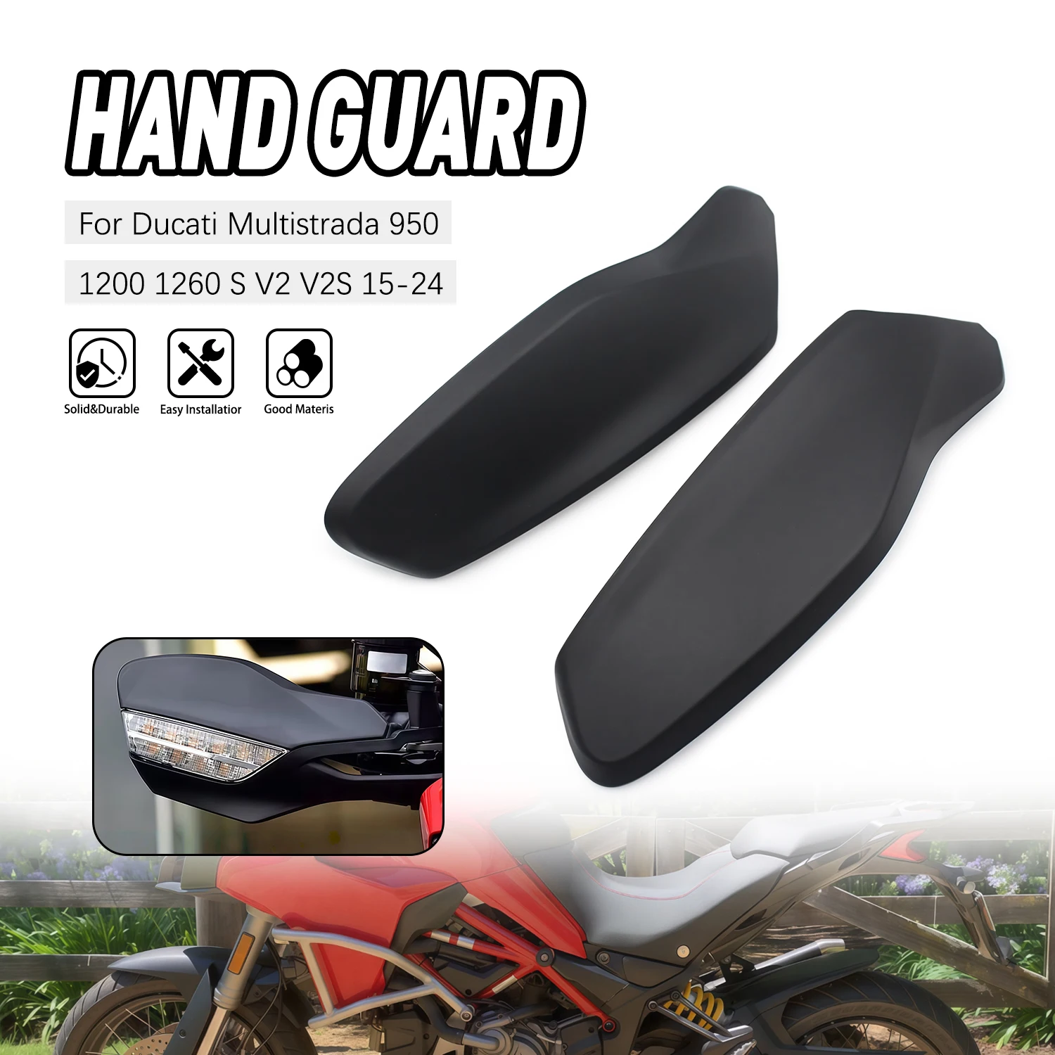 

Motorcycle Hand Guard Cover For Ducati Multistrada 1200 Enduro 950 Touring 1200 S Touring Enduro Pro 1260 Hypermotard 950/SP/RVE