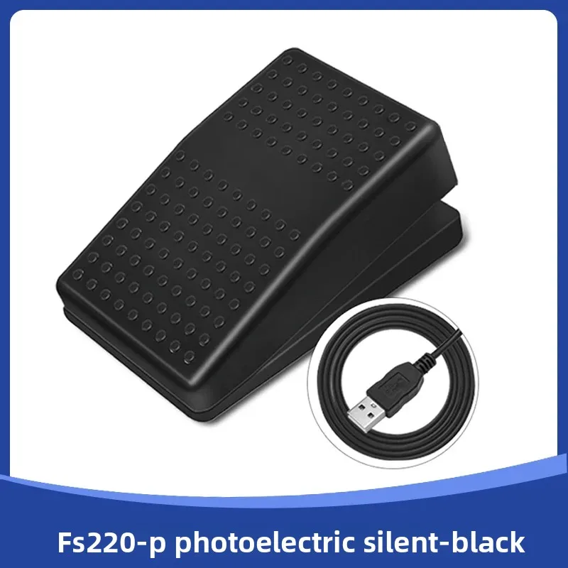 Hands‑Free USB Foot Operated Pedal Mute Switch For Image Capture Keyboard Mouse Quick Command Trigger