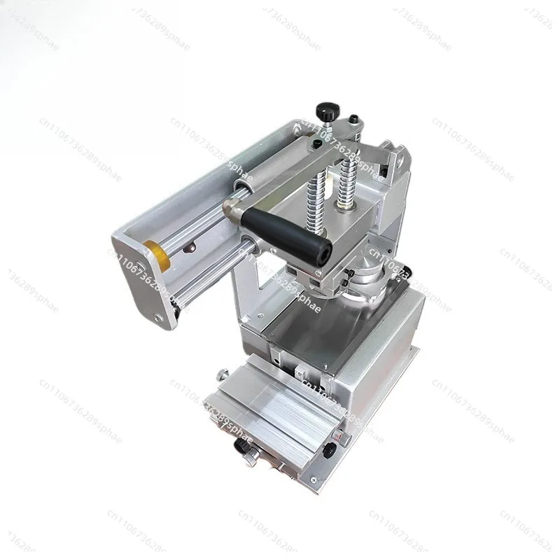 Sealed Ink Cup Pad Printer Small Inkwell Pad Printing Machine Shifting Press 100x215mm Steel Plate Pad Printer Machine