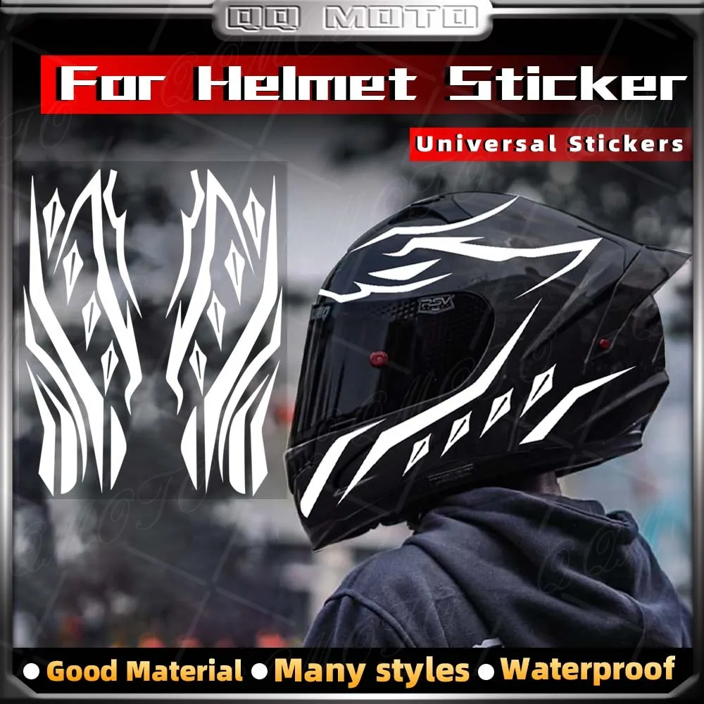 Motorcycle Helmet Sticker Visor Windshield Glass Decorative Decal Waterproof Accessories For SHOEI ARAI HJC K1K3 K5-S