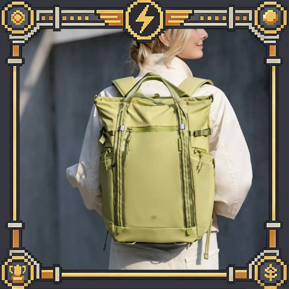 PGYTECH OneGo Roamer 카메라 백팩 18L, 방수 캐주얼 토트 백팩, 듀얼 캐리 기능, DSLR/미러리스 카메라 수납 가능