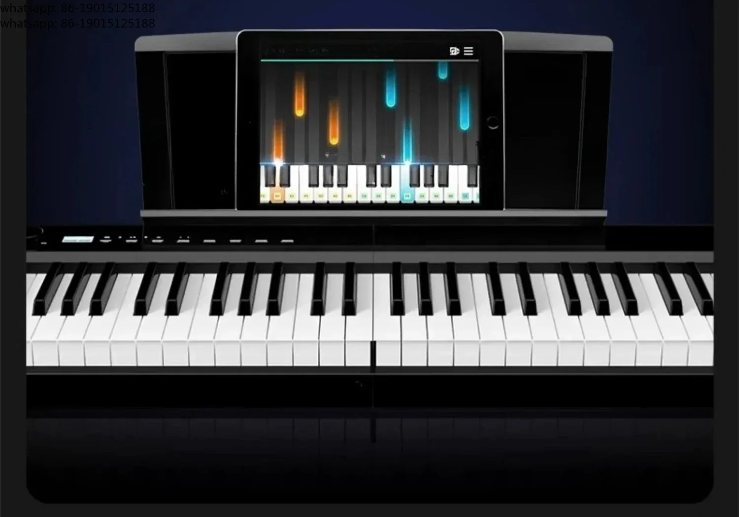 V70 Foldable Heavy Hammer Electric Piano 88 Keyboard Portable Entry level Home Professional Electronic Piano