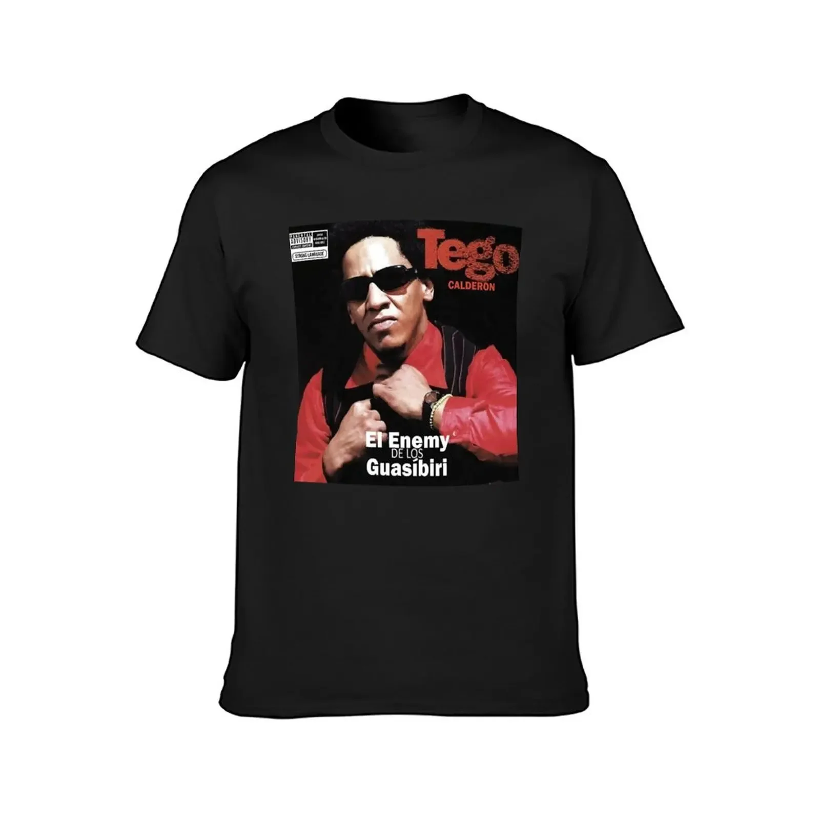 Bad-Bunny Tego Calderon El Enemy De Los Guasibiri T-Shirt vintage clothes for a boy man t shirt mens t shirts