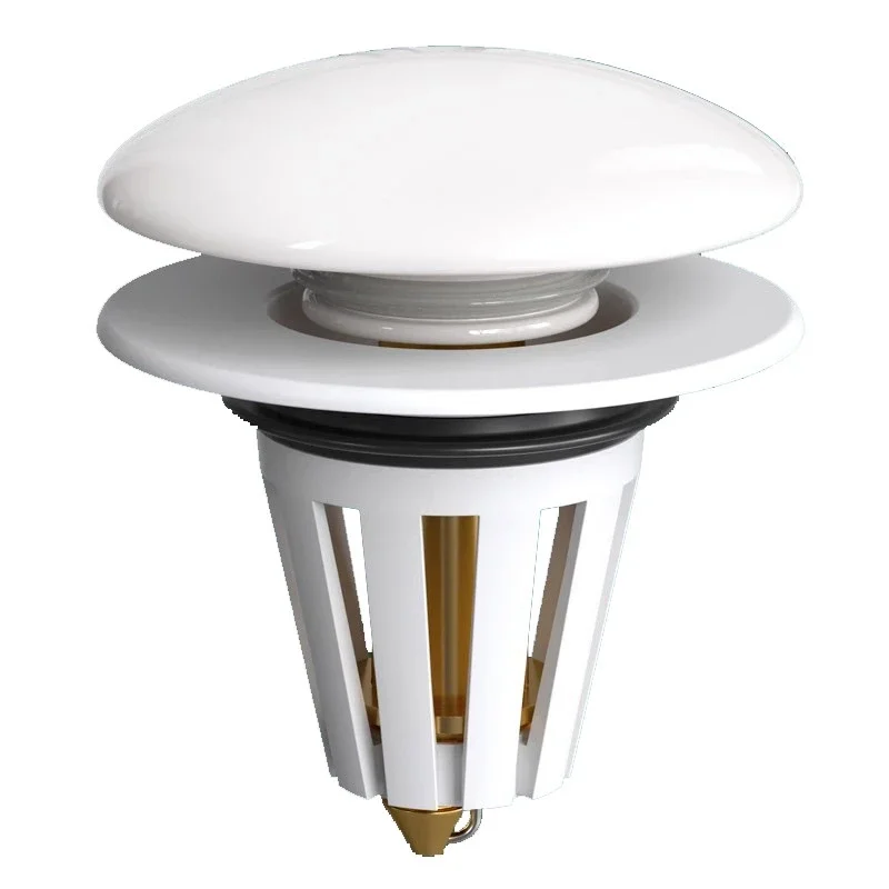 

Ceramic wash basin leakage plug press-type accessories bouncing core washbasin sewer anti-blocking and deodorant universal type