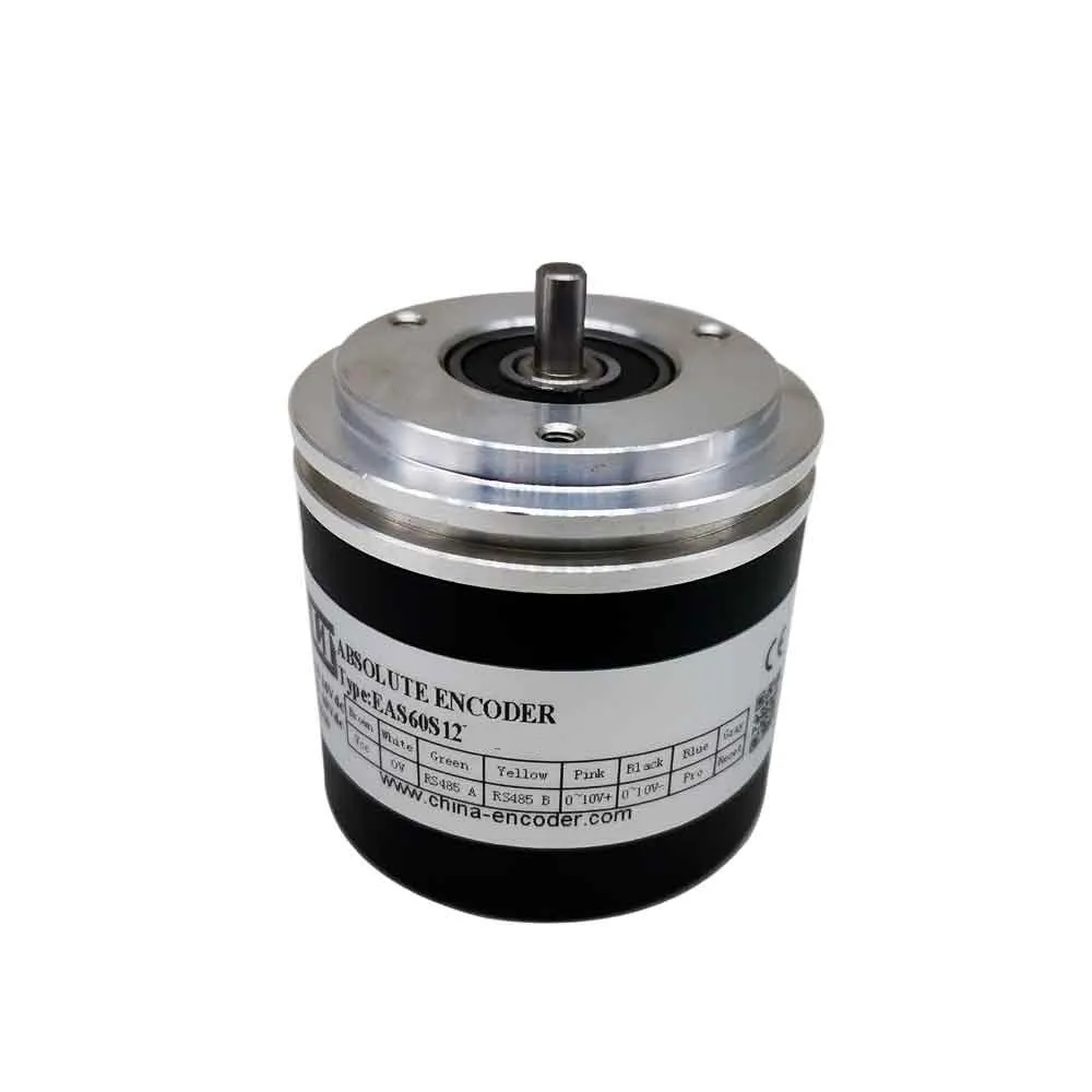 CALT EAS60 Absolute Rotary Encoder 60mm Outer 12Bit Binary Code Single Turn 10mm Solid Shaft EAS60R12E10SBB