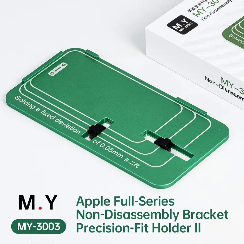 

MY-3003 Non-Disassembly Bracket Precision-Fit Holder II Bubble-Free Screen Lamination Bracket for iP 12-17 Series