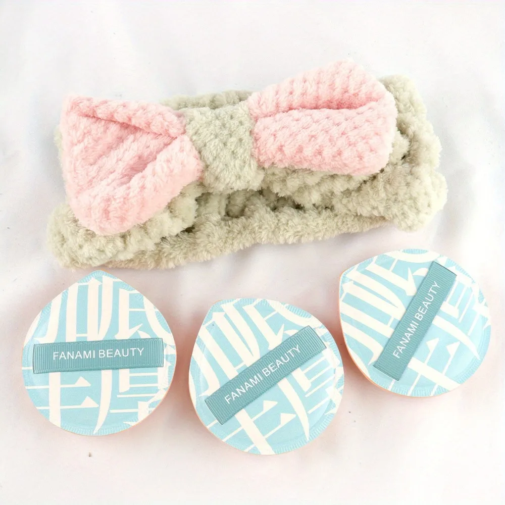 24/33-teiliges Premium-Make-up-Set mit Make-up-Reinigungswerkzeugen, Gesichtswasch-Stirnband, Puderquasten, Schwämme, reisefreundliches Beauty-Set