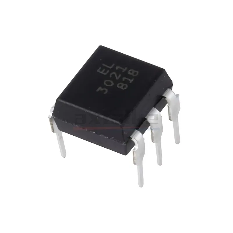 10PCS EL3021 MOC3021 3021 DIP-6 Bidirectional Thyristor Signal Output Optocoupler Chip Directly Inserted IC