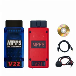 MPPS V22 ECU Programmer MPPS V21 V18 No Times Limit MPPS Master V22.2.3.5 New FRF Decryption Tricore Boot OBD Chip Tuning Tool