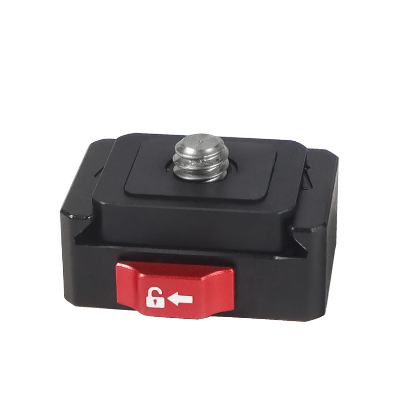 Schnellwechselplatte V-Mount Fast Switch Installationssystem für Gopro Insta360 OSMO 360 Action 5pro DSLR-Kamera Stativ Slide Mount – Detail 15