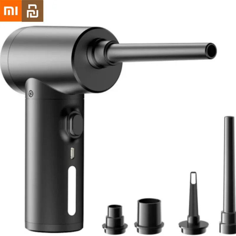 Xiaomi Youpin Wireless Air Duster 50000 RPM Dust Blowing Gun USB Compressed Air Blower Cleaning Computer Laptop Keyboard Camera