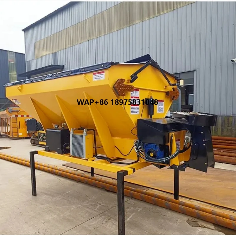 Municipal Highway Snow Salt Spreader Deicing Salt Spreader Vehicle Snow Melting Spreader