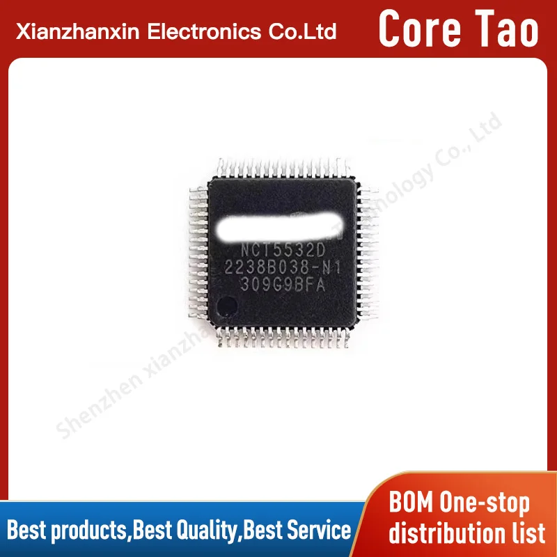 1~5PCS/LOT NCT5532D NCT55320 LQFP-64  Control board auxiliary chips