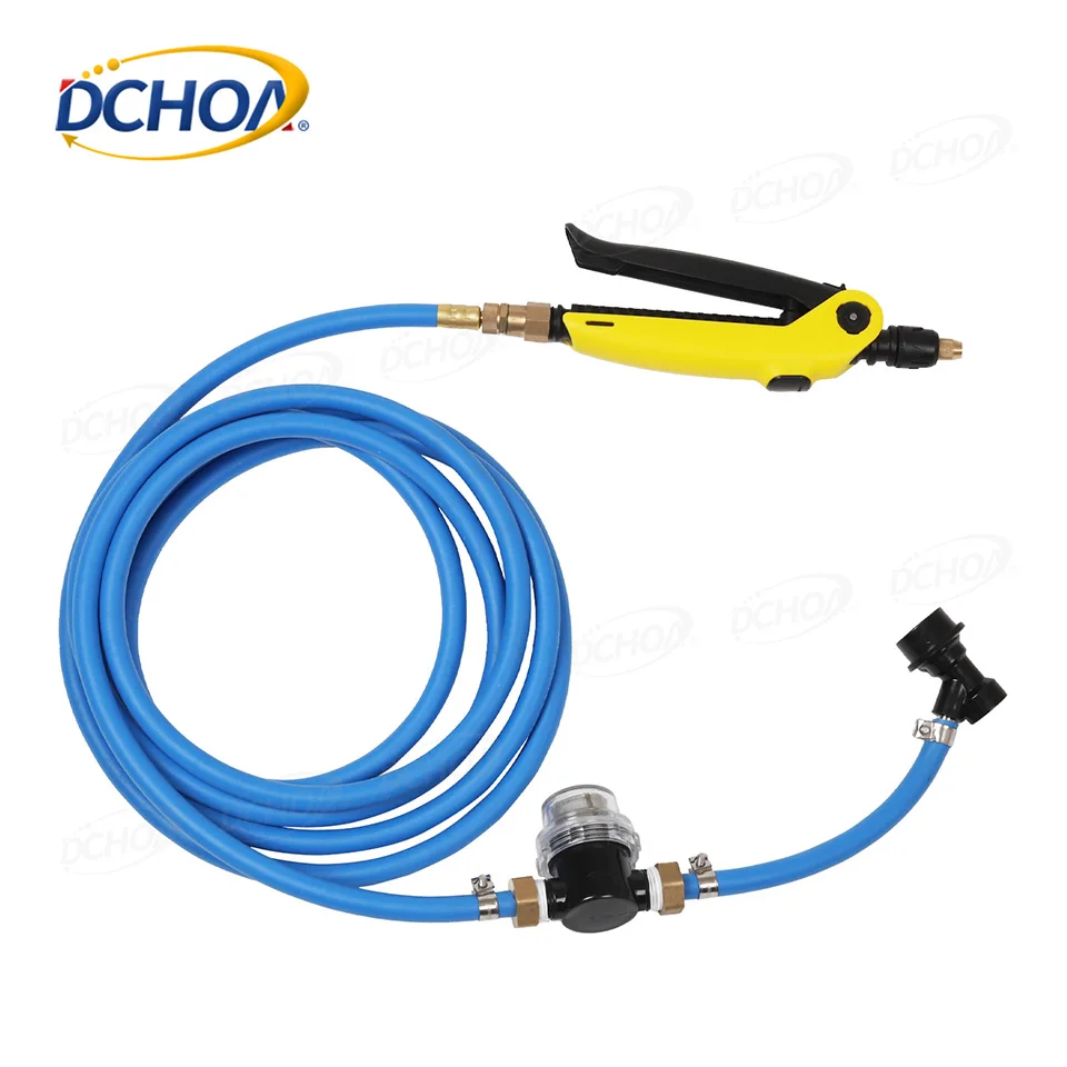 19 Feet Expandable Garden Hose Hybrid Polymer Flexible Hose with Filter