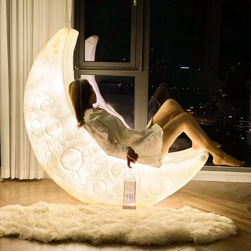 Moon lamp chair lamp interior decoration sofa