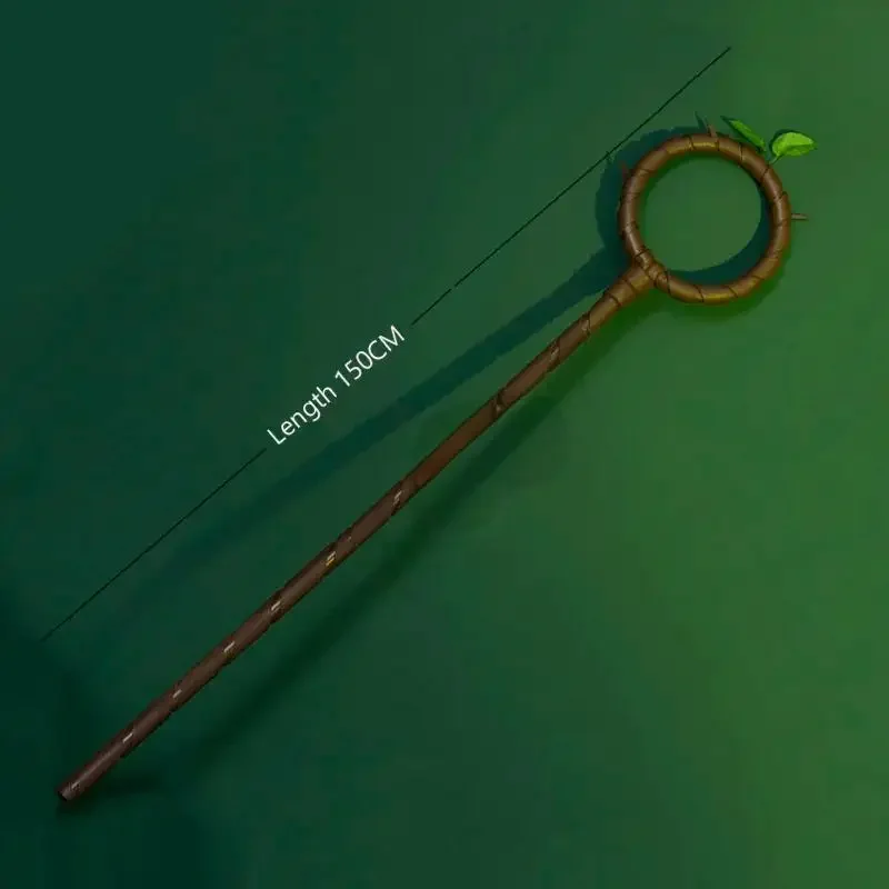 Anime Delicioso no Calabouço Cosplay, Groot Varinha Mágica, Palco Armas Prop, Trajes de Halloween Acessório, Adereços Carnaval