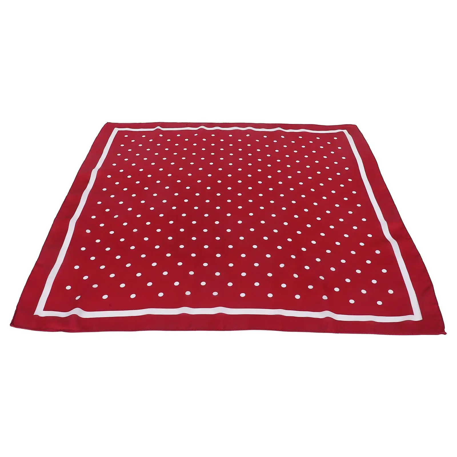 

Scarf Comfortable Woman Clothes Japanese and Korean Professional Chiffon Sweet Dots Breathable Skin Touch