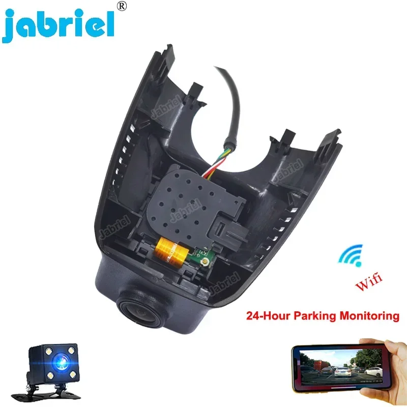 

Jabriel For Cadillac XTS ATS ATS-L 2013 2014 2015 2016 2017 2018 2019 HD 1080P Car DVR Video Recorder WiFi 24H Dash Cam Camera