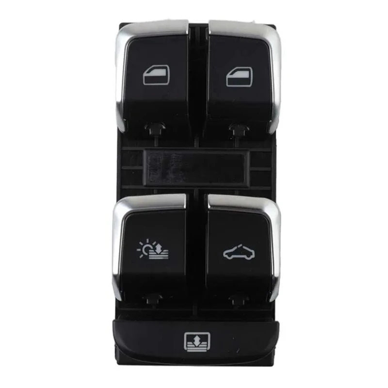 4H0959851G Master Power Window Control Switch Button Car For  A8/S8 Quattro 2011-2018 Left-Hand Drive