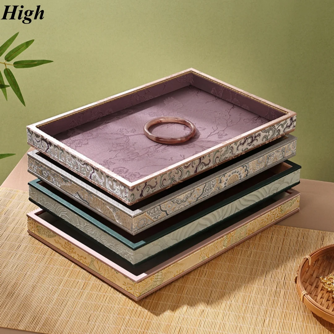 

Chinese Style Jewelry Tray, Zen Display Tray for Pearls, Jade, Antique Luxury Jewelry Box