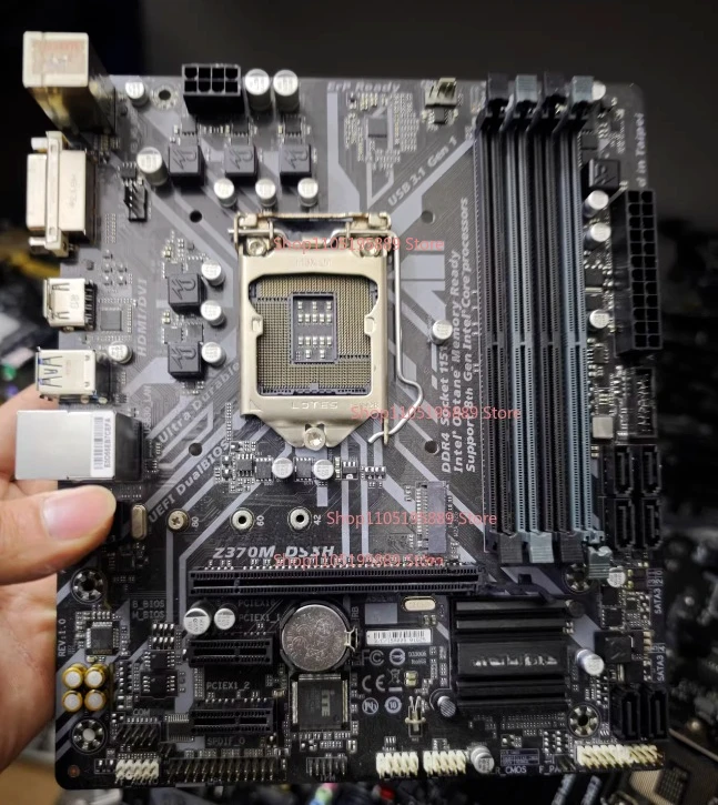 

Материнская плата GIGABYTE Z370M DS3H с поддержкой процессоров Intel Core 8-го/9-го поколений, слоты для памяти DDR4