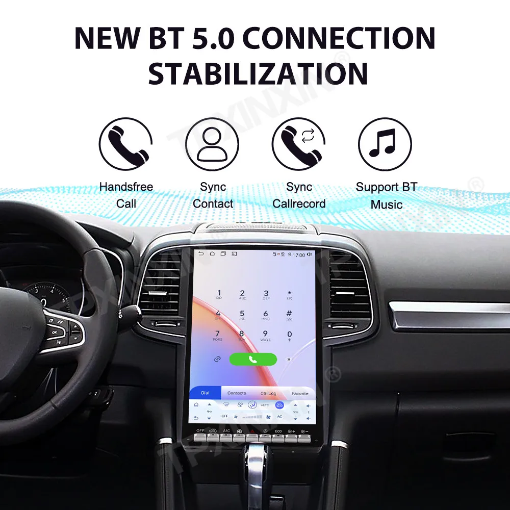 Multimedia Android 14 Smart Screen For Renault Megane 2016~2019 GPS Navigation Car Radio Automotive Stereo Carplay IPS Head Unit