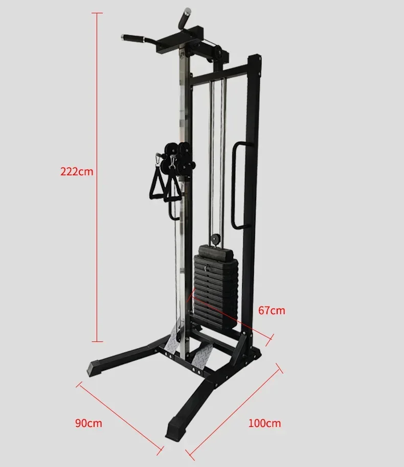 Flying Bird Trainer Commercial High Position Low Pull Rowing Integrated Gantry Strength Training Device Cable Crossover Machine