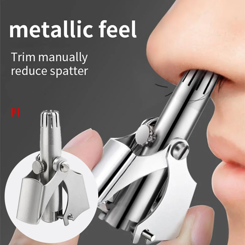 Portable Ear Hair Trimmer That Can Be Cleaned Rust Free Painless and Removes Nasal Hair Portable Electric Shaver with Low Noise