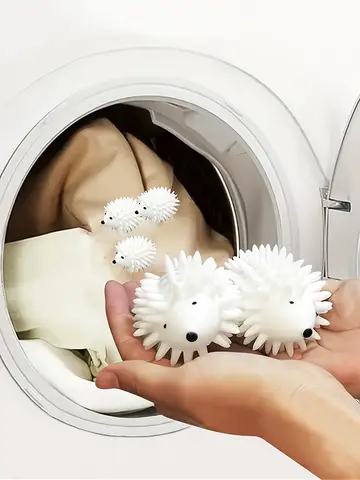 세탁 공 흰색 고슴도치 얼룩 제거제 Anti Entanglement Magic Washing Cleaning Tangling Clothes 범용 세탁기