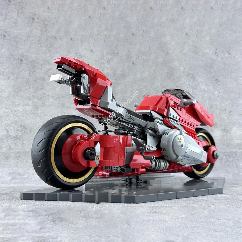 

1082 шт. MOC популярные игры Cyberpunks 2o77 V's мотоцикл строительные блоки техника гоночный креативный гараж кирпичные игрушки подарки