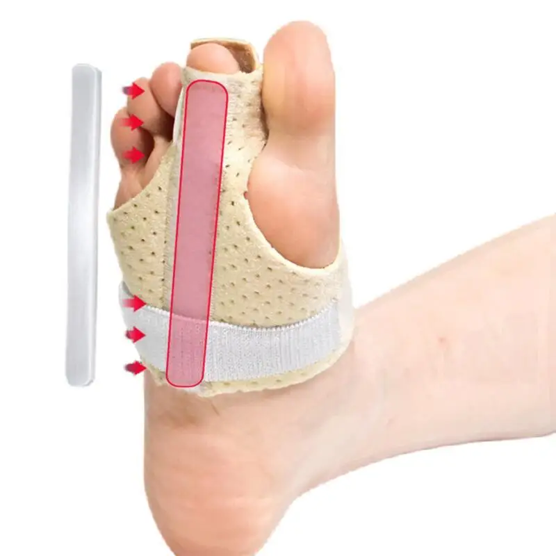 Adjustable Hammer Toe Straightener and Corrector for Metatarsalgia Claw Toe Mallet Toe Pain Relief Splint Foot Compression Wrap