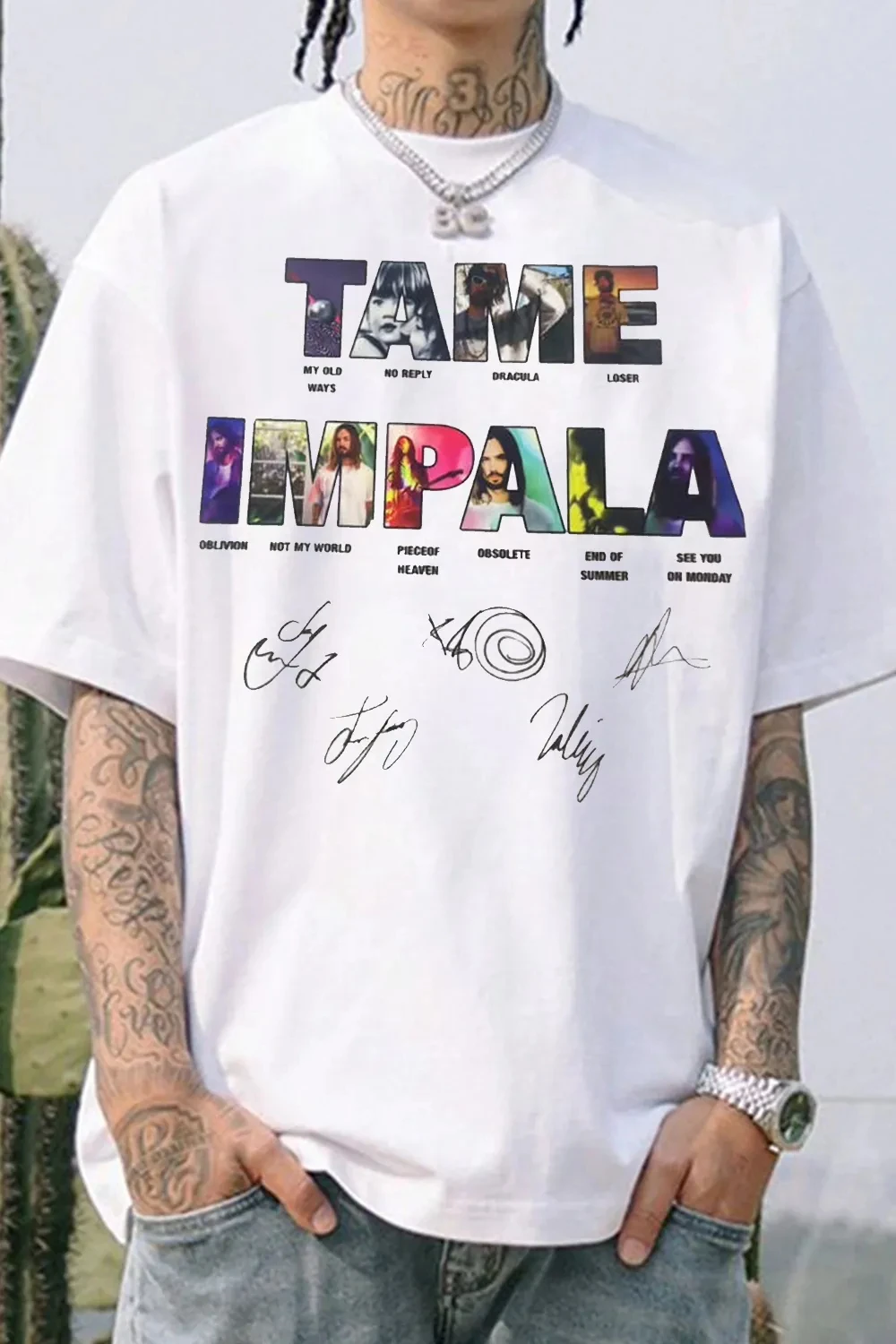 Hot Sale 2026 Tame Impala Graphic TShirt Mens Womens Cotton Tee Summer Casual Short Sleeve Round Neck Clothing Unisex Tops