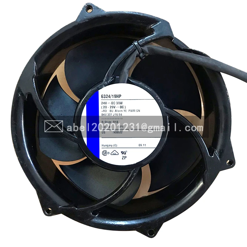 BRAND NEW ORIGINAL 6324/19HP 6324/19 HP DC 24V COOLING FAN 17251 17CM 4WIRES 172*51MM