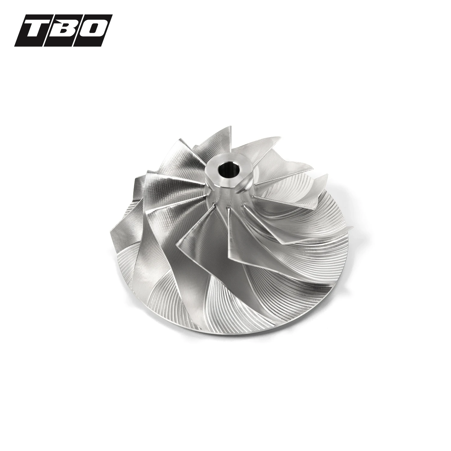 GT Series Turbo Billet Forged Compressor Wheel Billet 50x67mm 10+0 Forward Rotation 5-AXIS CNC Machine