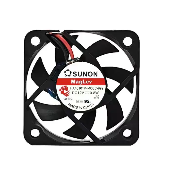 Original For SUNON  4010 Fan 12V 0.8W HA40101V4-000C-999 40x40x10mm Ultra Quiet Magnetic Levitation Cooler for 3D Printer Switch