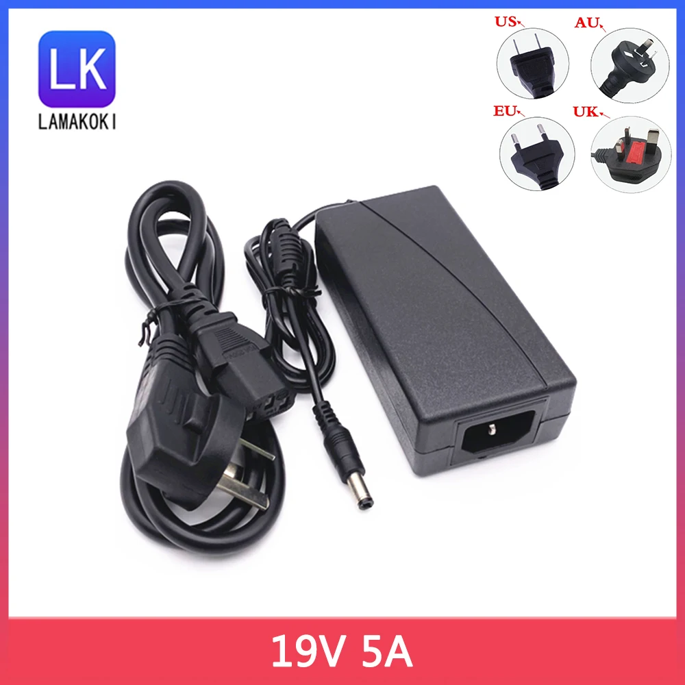 Suitable For LCD TV DC 19V 5A 4.74A Power Adapter Transformer Line 19V 5000MA Power Cord