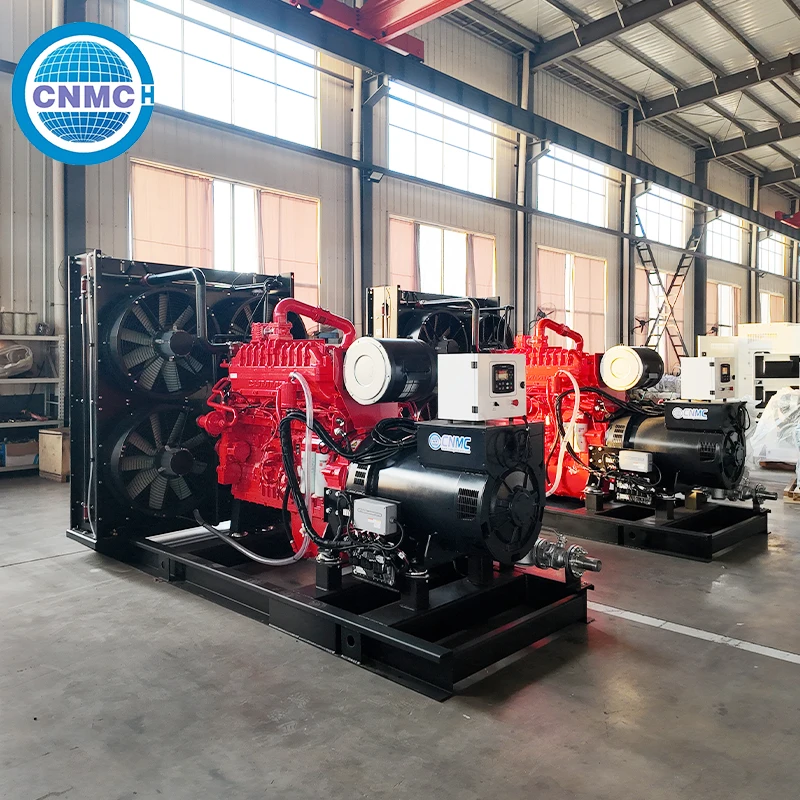 CNMC 100kw 200 kw 300kw Open Frame Gas Power Generator Weichai Low Noise Generator Backup Power Gas Generator CE EPA Certified
