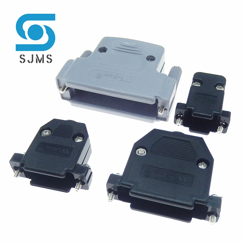 غطاء محرك السيارة البلاستيكي لموصل لحام ، قذيفة واقية ، DSUB 9 ، 15 ، 25 ، 26 ، 37 ، 50 ، 62 دبوس ، DB9 ، DB15 ، DB25 ، DB26 ، DB37 ، DB50 ، 5 قطعة