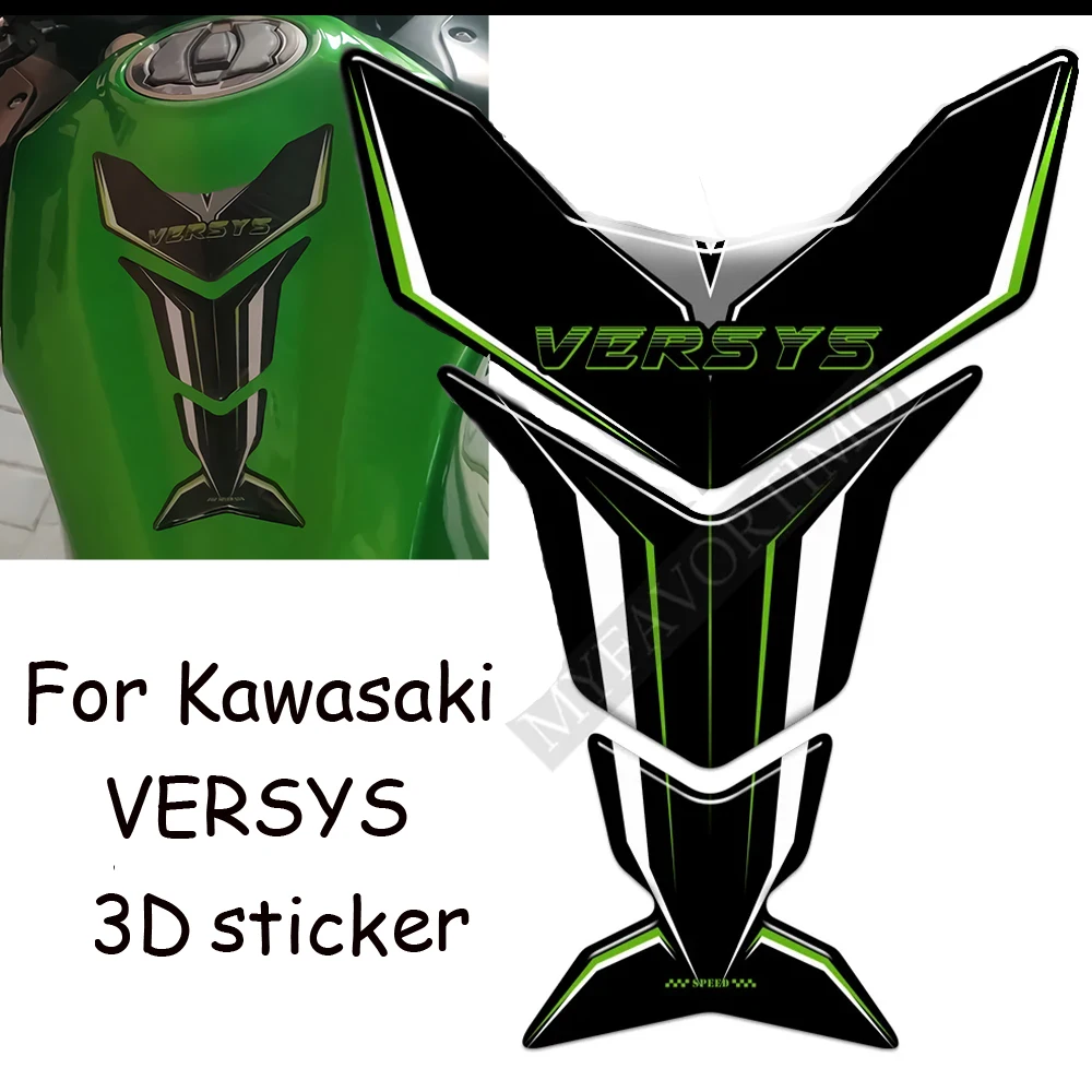 

VERSYS Stickers For Kawasaki 300 400 650 1000 Adventure Protector Windshield VERSYS-X 250 Tank Pad Luggage 2017 2018 2019 2020