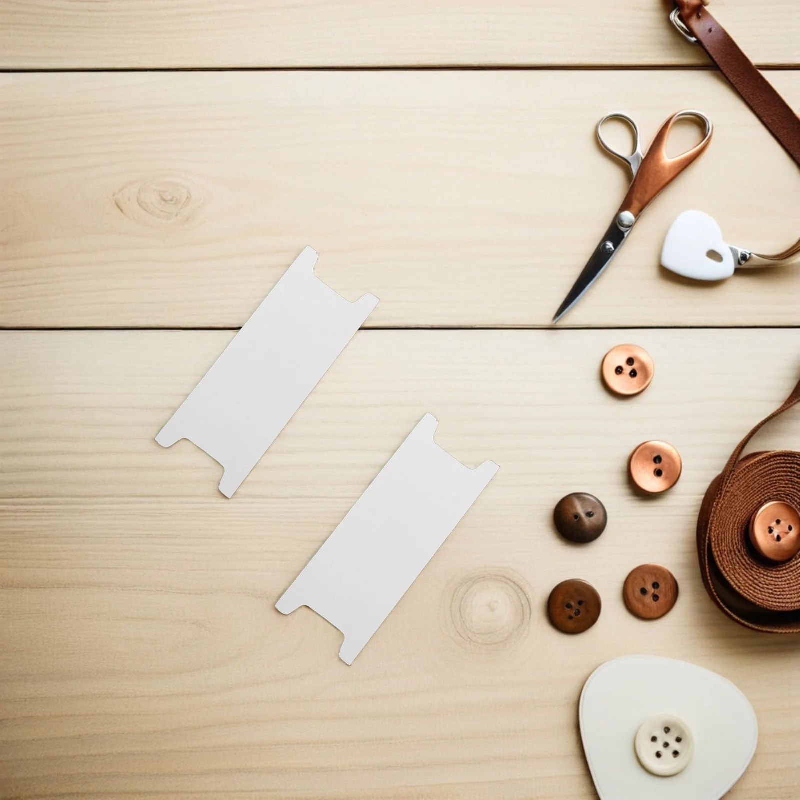 

100pcs Thread Spool Organizer Paper Winding Boards For Embroidery Floss Yarn Storage Sewing Craft Ribbon Holder Needlework