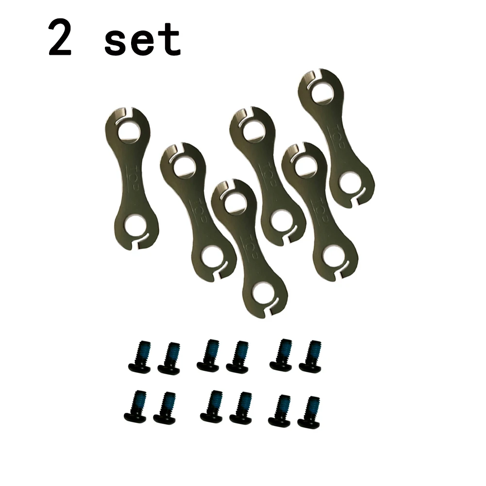 Scheibenbremse für ROTOR-Schrauben und Unterlegscheiben, kompatibel mit RT56 RT66, 12 Schrauben und 6 Sicherungsplatten, Torx T25-Kopf – Detail 4