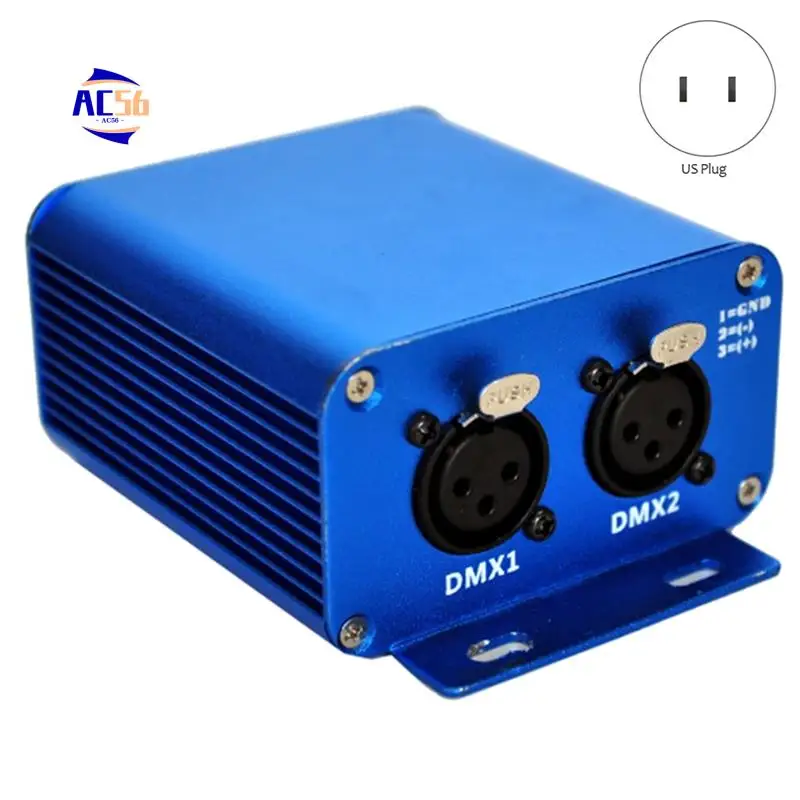 

AC56-Artnet 1024 2-портовый двунаправленный преобразователь Artnet Sulite DMX LAN512 Простая в использовании вилка стандарта США