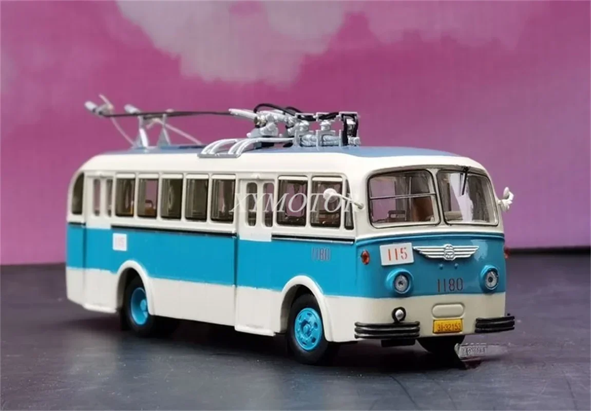 1/64 Beijing City Electric Bus lane No.115 BK540 Diecast Model Car Kids Boys Girls Toys Gifts For Display Collection Ornaments