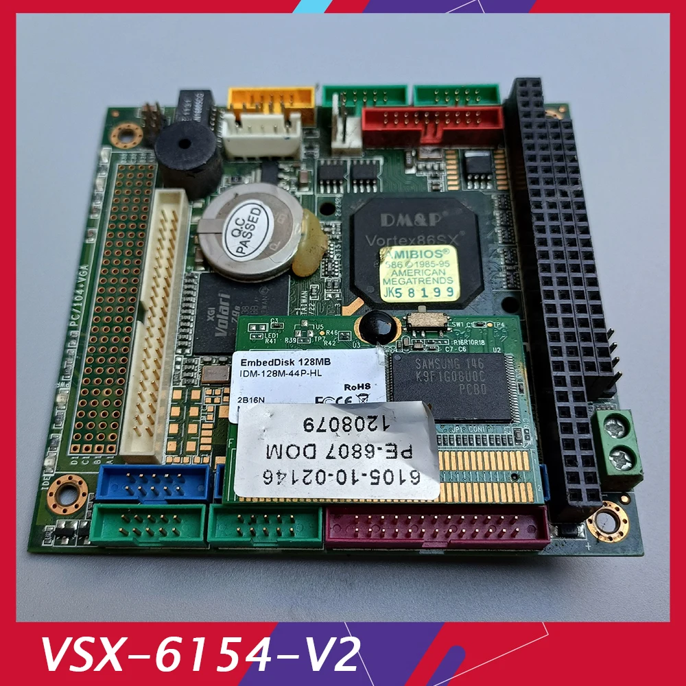 

VSX-6154-V2 DM84J-1 Материнская плата монитора промышленного управления ПК/104+VGA