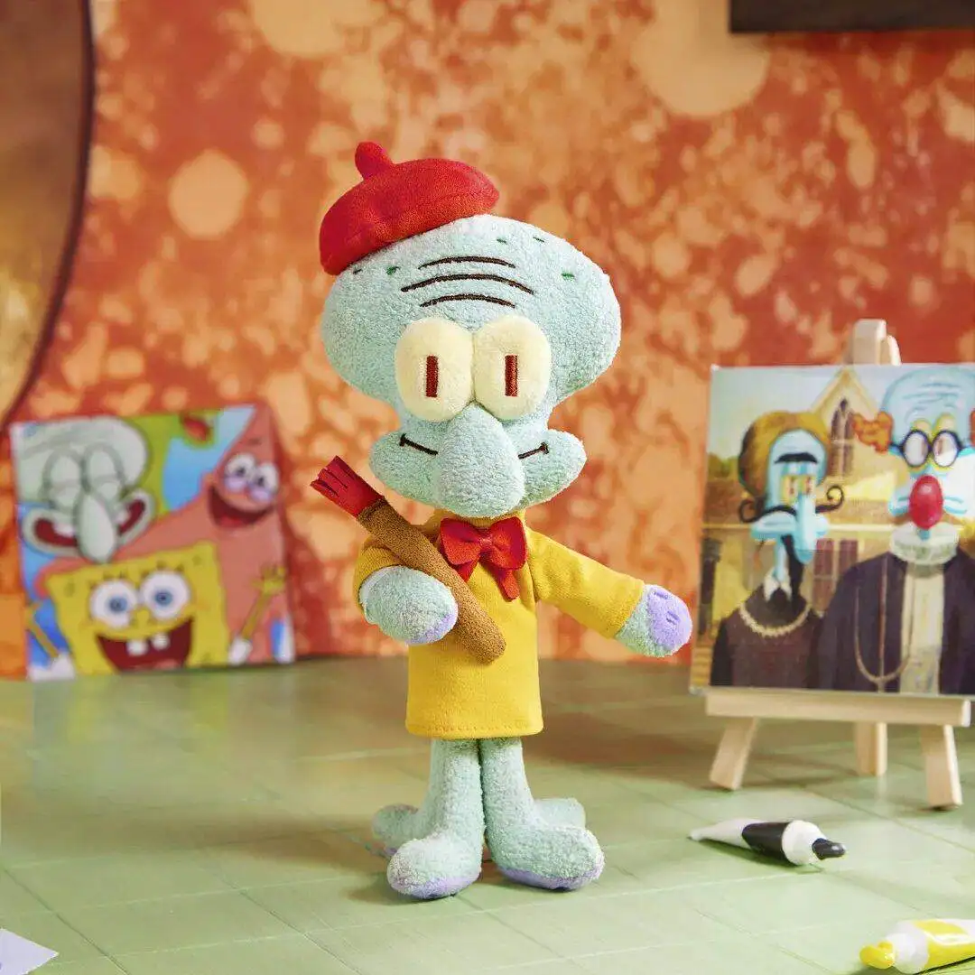 Original X11 Squidward A Day Series Blind Box Lustige Abstrakte Cosplay-Puppe SpongeBob Bikini Bottom Taschenanhänger Sammlerstück Geschenk