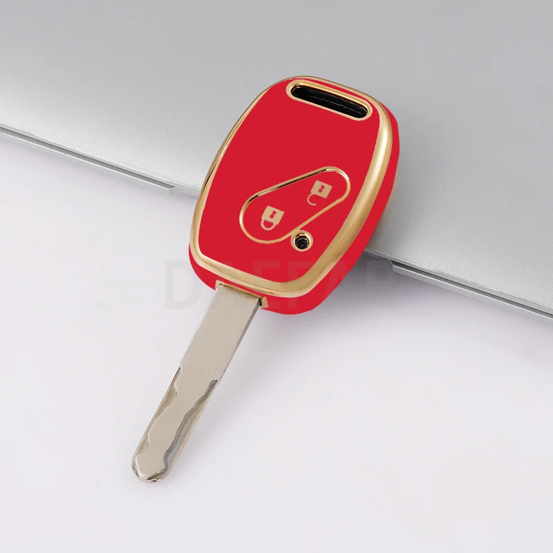 2 3 4 Buttons TPU Car Key Case Cover For Honda Accord CR-V Freed Fit CIVIC JAZZ Pilot StepWGN Insight Key Shell Fob Holder
