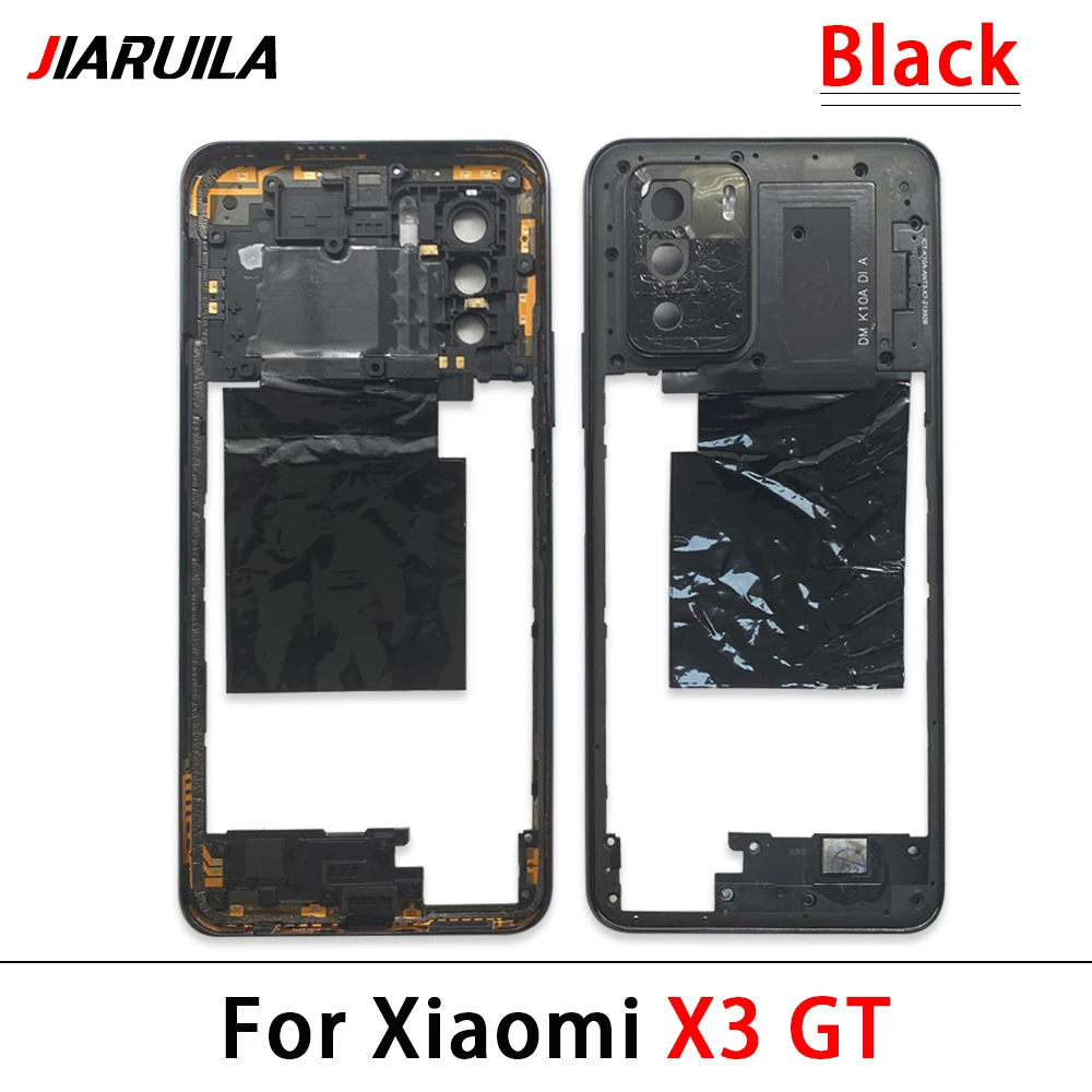 New For Xiaomi Poco X4 Pro X4Pro 5G 2201116PG X3 X4 GT Middle Frame Housing Frame Panel Rear Housing Case Panel Replacement Part