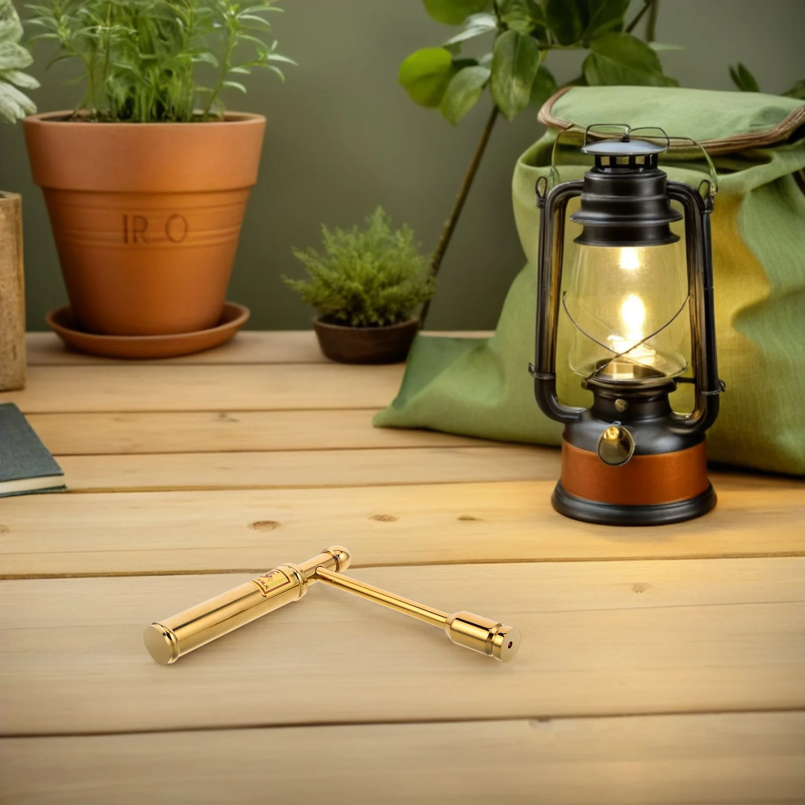 

Feng Shui Dowsing Rod Copper Probe Metal Detecting Tool For Water Location Portable Divining Rod Set With Ground Probe,