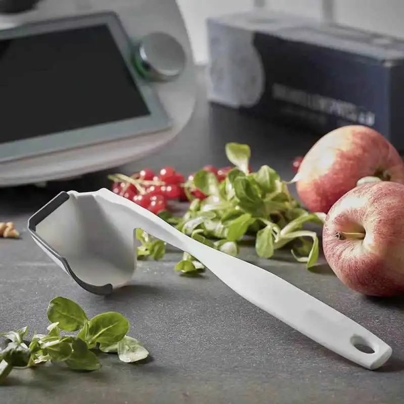 1 Stück rotierender Spatel zum Entfernen von Portionen, Küchenmaschine, Mischtrommeln, Küchenutensilien, sichere Materialien, Obst- und Gemüsepüree