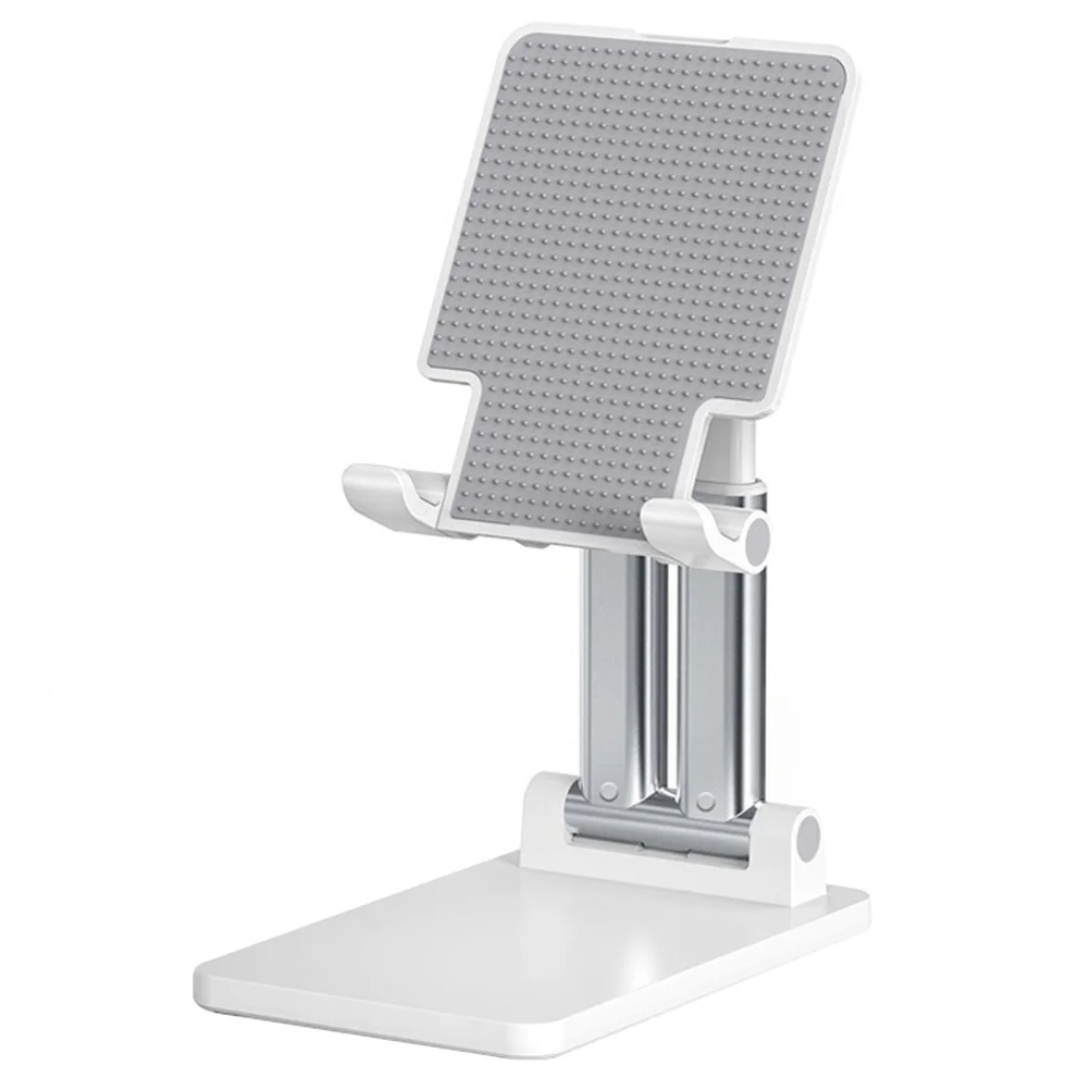 

Adjustable Thickened Double Pole Tablet Stand For Phones Tablets Multi-Angle Anti-Slip Foldable Phone Holder With Charging Hole
